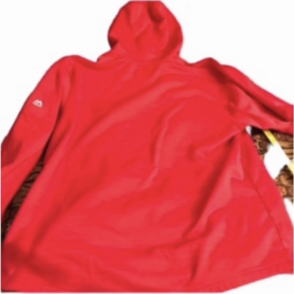 NFL New England Patriots size XL red hooded sweatshirt OG graphics GO PATRIOTS! - Picture 2 of 15